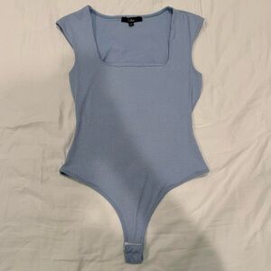 LULUS square neck bodysuit